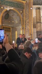 Erdoğan Ayasofya'da seçim yasaklarını ihlal etti