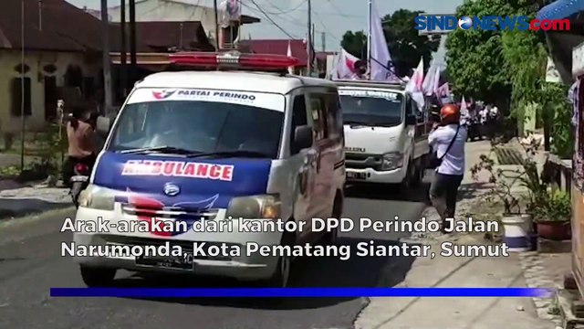 Partai Perindo Daftar ke KPU, Targetkan 1 Fraksi di Pematang Siantar