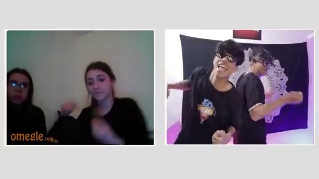 Foreigners Dancing On Indian Song __ Indian Boy on Omegle _ Dancing on omegle ft _adarshuc(360P)