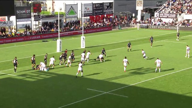 TOP 14 - Essai de Adrien SEGURET (CO) - CA Brive - Castres Olympique - Saison 2022-2023