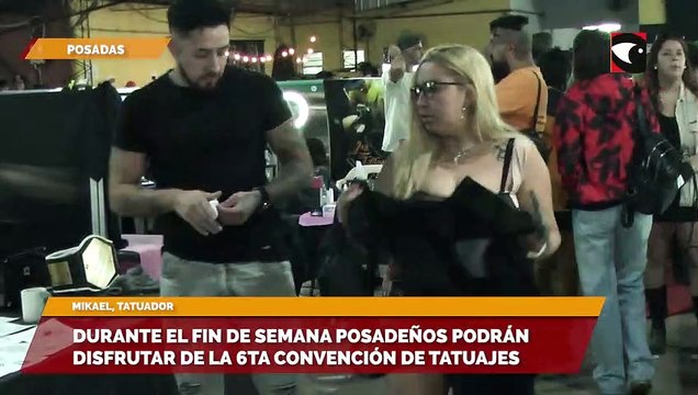 Durante el fin de semana posadeños podrán disfrutar de la 6ta convención de tatuajes