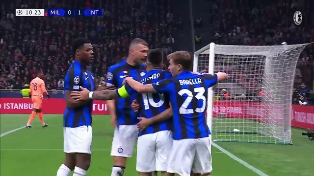 AC Milan 0 x 2 Inter Milan Highlights Champions League 2023