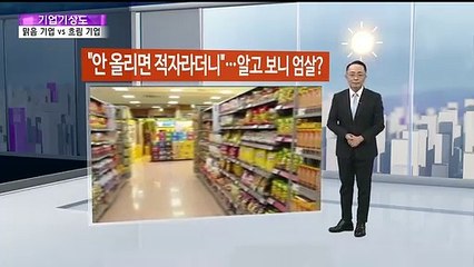 [기업기상도] 흐리다더니 해 뜬 기업 vs '내우'에 구름 낀 기업