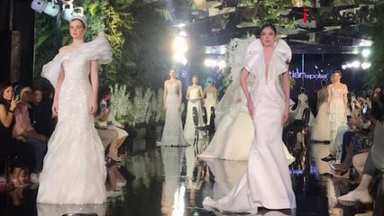 Desainer Sebastian Gunawan Pamerkan 14 Gaun Pengantin di Park Hyatt, Intip Keindahannya