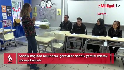 Sandık yemini ederek göreve başladılar