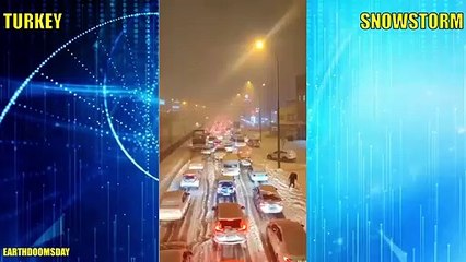 Apocalypse in Turkey ! The snowstorm in Turkey was the worst in 100 years!