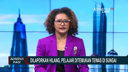 Dilaporkan Hilang, Pelajar Ditemukan Tewas di Sungai Lukulo