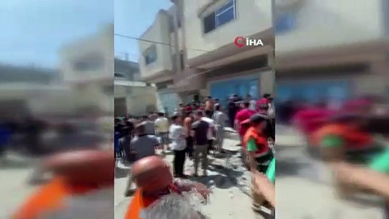 İsrail savaş uçakları Gazze’de sivillerin evlerini bombaladı