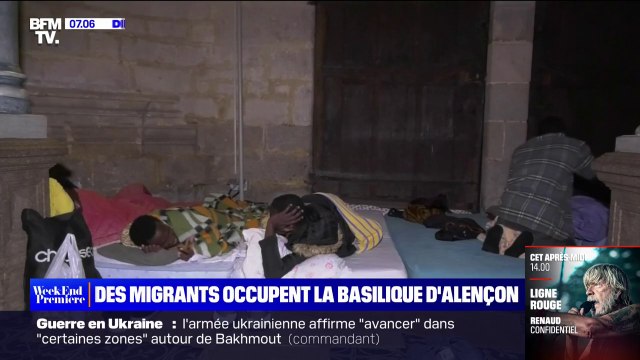 Six jeunes migrants hébergés dans la basilique d'Alençon, la préfecture dénonce une occupation illégale