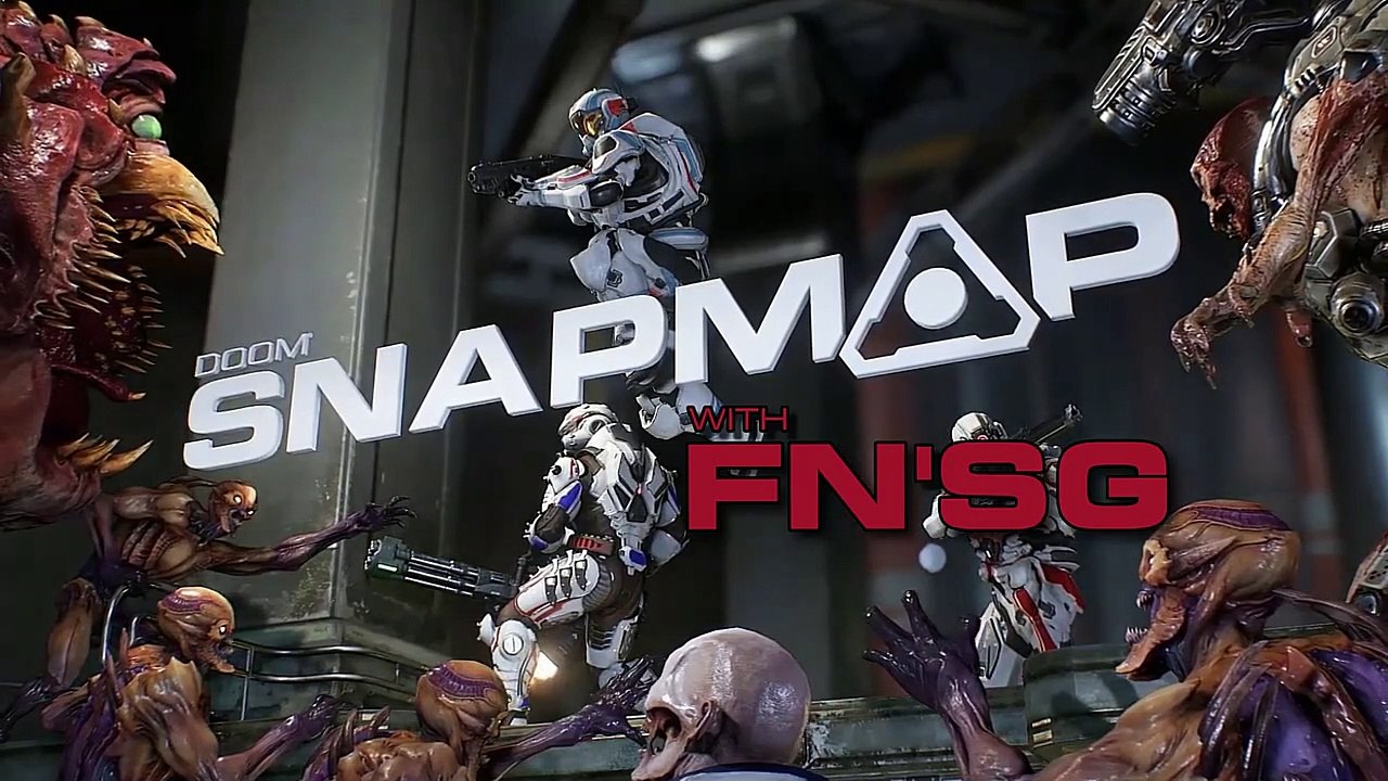 DOOM SnapMap - Halls of Eternal Damnation