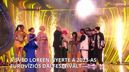 A svéd Loreen nyerte a 2023-as Eurovíziós Dalfesztivált