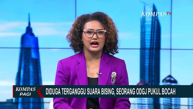 Detik-Detik Seorang ODGJ Pukul Bocah Karena Terganggu Suara Bising