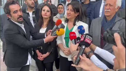 HDP Eş Genel Başkanı Pervin Buldan, oyunu Van'da kullandı
