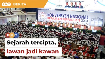 Hari ini dalam sejarah, musuh jadi kawan, kata pemimpin parti kerajaan perpaduan