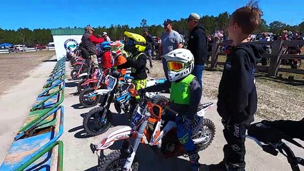 Motocross Kids early morning MX starts and battles 2023