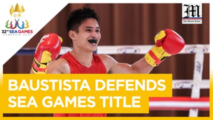 Ian Clark Bautista defends Sea Games title