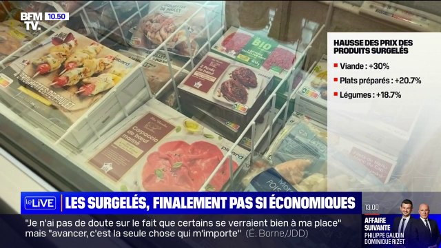 Pourquoi les produits surgelés sont particulièrement touchés par l'inflation