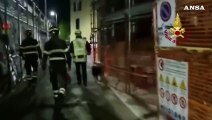 Crolla una palazzina in ristrutturazione a Moneglia: sette sfollati