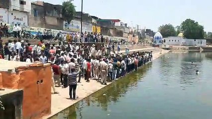 गांव से शहर आकर केटरिंग में काम करने वाले तीन किशाेरों की डूबने से मौत