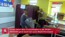 Sezen Aksu, Beykoz'da oyunu kullandı