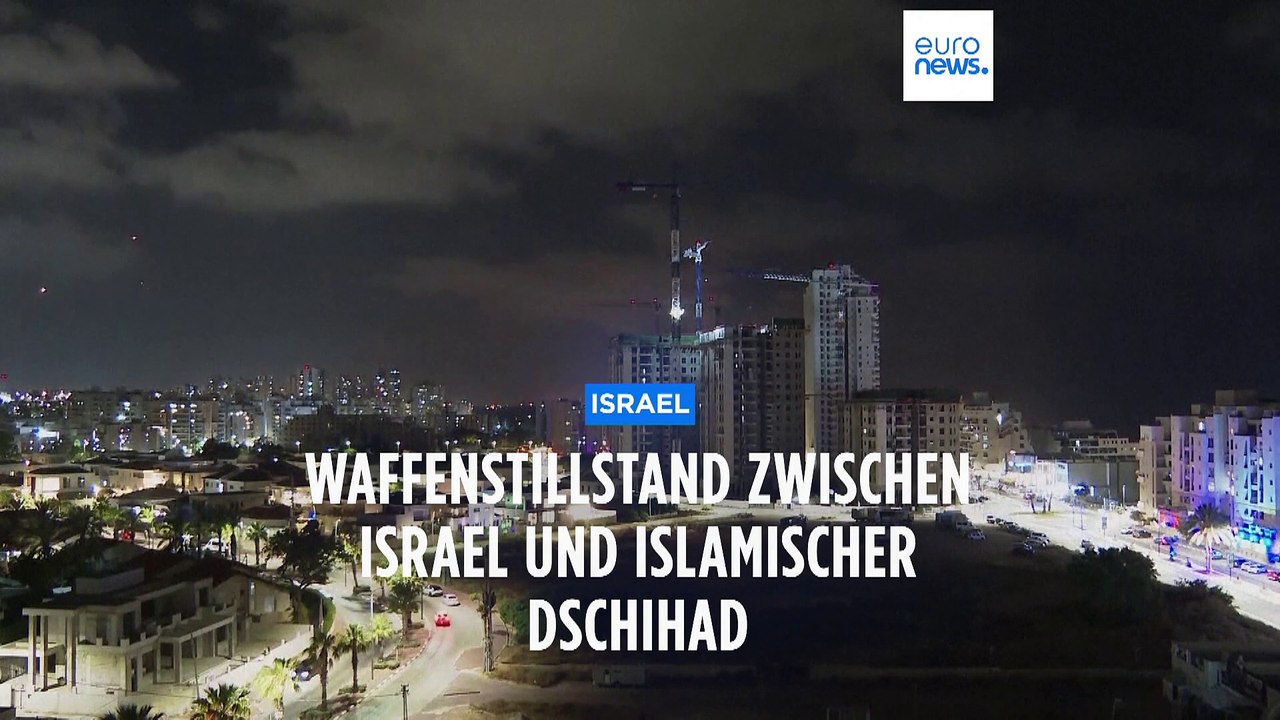 Waffenruhe zwischen Israel und Islamischer Dschihad scheint zu halten