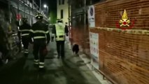 Crolla una palazzina in ristrutturazione a Moneglia: sette sfollati