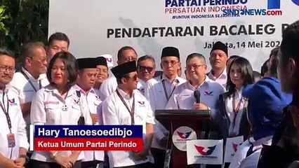 Télécharger la video: Tiba di KPU, Hary Tanoesoedibjo Optimis Perindo Dapatkan Dua Digit Kursi di Pemilu 2024