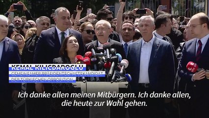 Kilicdaroglu: "Wir haben die Demokratie vermisst"