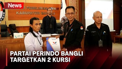 Partai Perindo Bangli Bali Daftarkan Bacaleg ke KPU, Targetkan 2 Kursi di Pemilu 2024