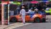 GT World Challenge 2023 Brands Hatch Race 1 Zanotti Niederhauser Pit Stop Collision