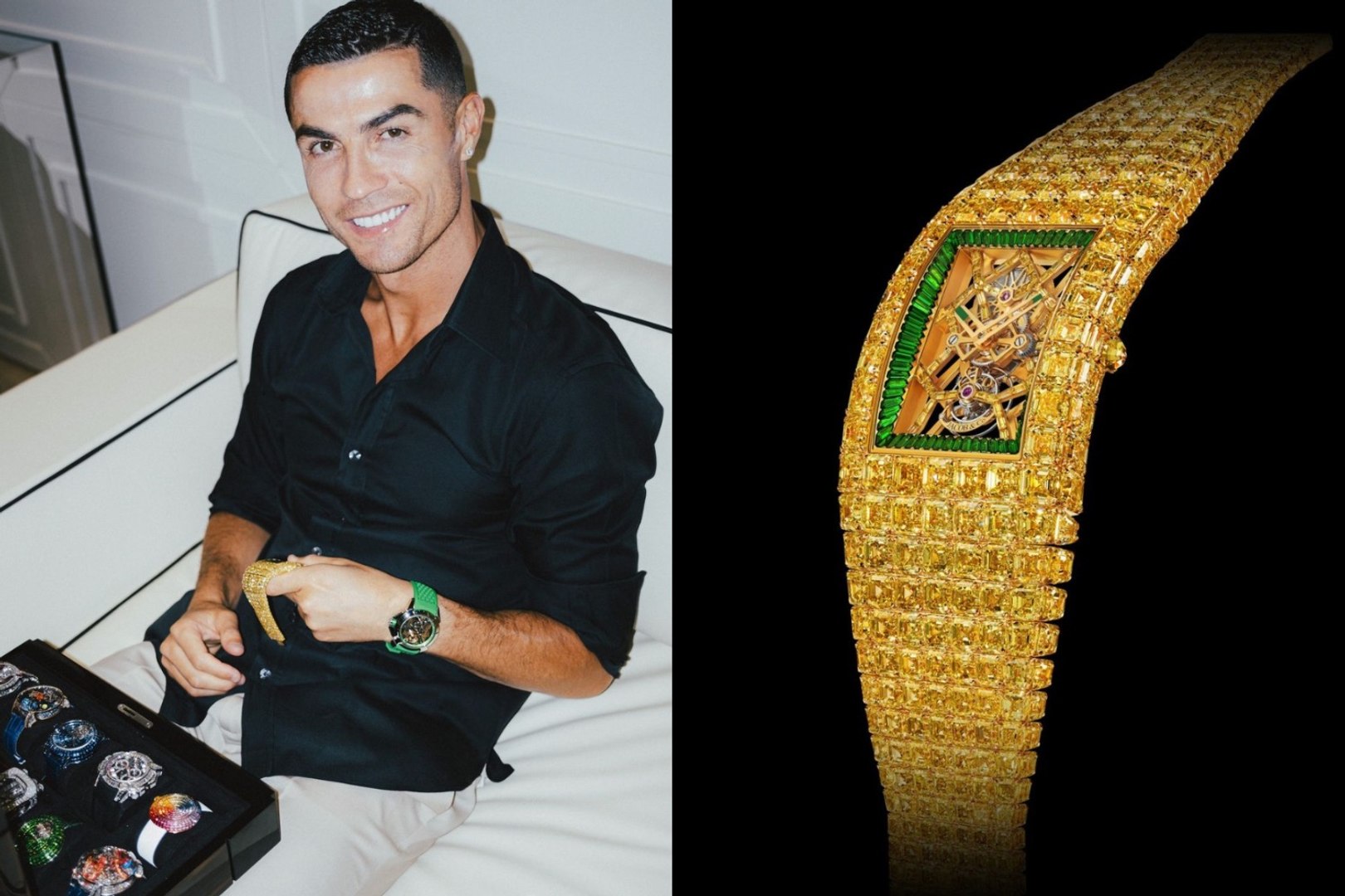 La montre à 20 M$ de Cristiano Ronaldo - Vidéo Dailymotion