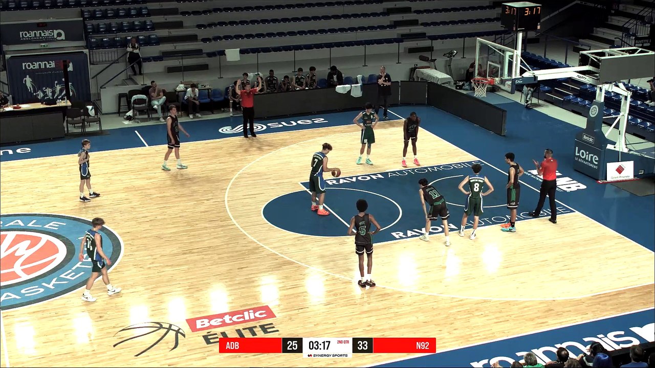 3e place : Adour Dax Basket vs. Nanterre 92