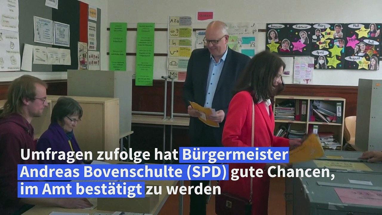 Bremer wählen neue Bürgerschaft - Bovenschulte optimistisch