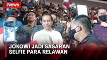 Presiden Jokowi Hadiri Puncak Musra di Istora Senayan, Disambut Riuh Relawan