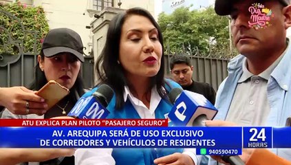 ATU: restricción de colectivos en la avenida Arequipa iniciaría en el segundo semestre