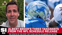 Albert Breer's Three Takeaways from NFL Schedule Release