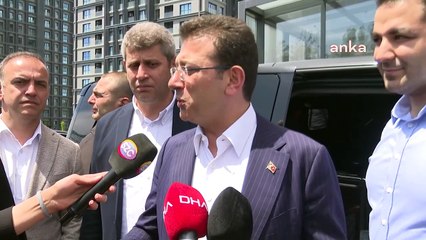 İmamoğlu'ndan il başkanlığına ziyaret: 'Hassas olmak zorundayız'