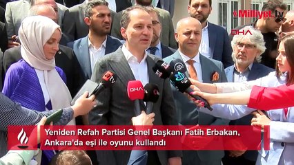 Fatih Erbakan, Ankara'da oyunu kullandı