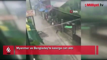 Myanmar ve Bangladeş’te kasırga can aldı