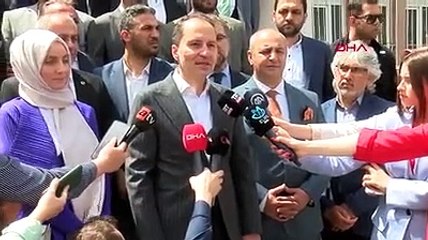 Yeniden Refah Partisi Genel Başkanı Fatih Erbakan, oyunu kullandı: Seçimlerin huzur ve barış içerisinde gerçekleşmesinden büyük bir bahtiyarlık duyuyoruz