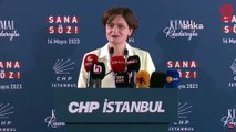 Canan Kaftancıoğlu: Vatandaşlarımızı oylarına sahip çıkmaları için okullara davet ediyoruz