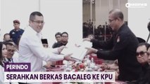 Beginilah Momen Hary Tanoesoedibjo Serahkan Berkas Bacaleg DPR RI ke Ketua KPU