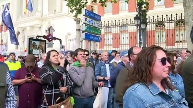 SOS Rural se manifiesta en Madrid contra las nefastas políticas que llevan al campo a la ruina