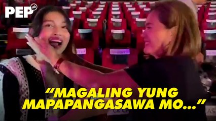 This sweet moment between Maine Mendoza and Sylvia Sanchez