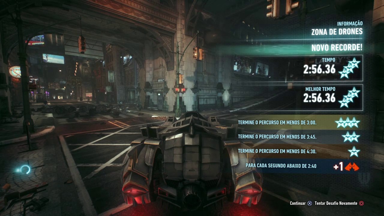 AR Challenges - Drone Zone - 3 stars - Batman: Arkham Knight