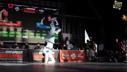 BGIRL VANESSA VS BGIRL SYSSY | TOP 8 | 1VS 1 | WDSF EUROPEAN BREAKING CHAMPIONSHIP 2023