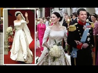 L'abito da sposa da 40.000 sterline della principessa ereditaria Mary era "conservatore",