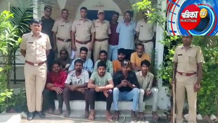 फिर अपराधियों पर भारी रहा रविवार : हिस्ट्रीशीटर, अवैध शराब परिवहनकर्ता, स्थायी वारंटी सहित दर्जनों गिरफ्तार