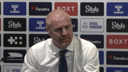 Dyche on Everton defeat to City