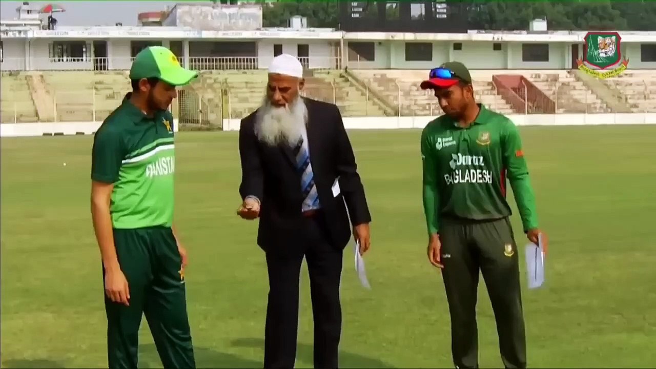 BANGLADESH U19 VS PAKISTAN U19 _ FULL HIGHLIGHTS _ 4th Youth ODI _ Pakistan won _ BAN vs PAK